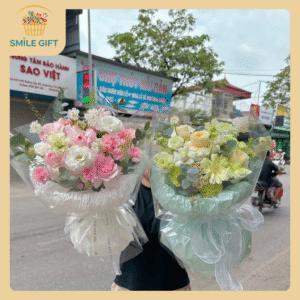 bó hoa tặng bán gái