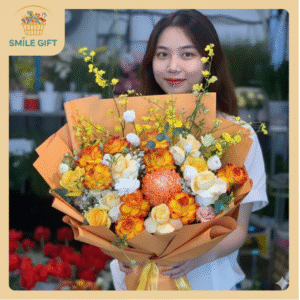 hoa tặng bạn gái